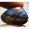 Australian Koroit Boulder Opal Free Form Cabochon Huge Size - 15x22 mm